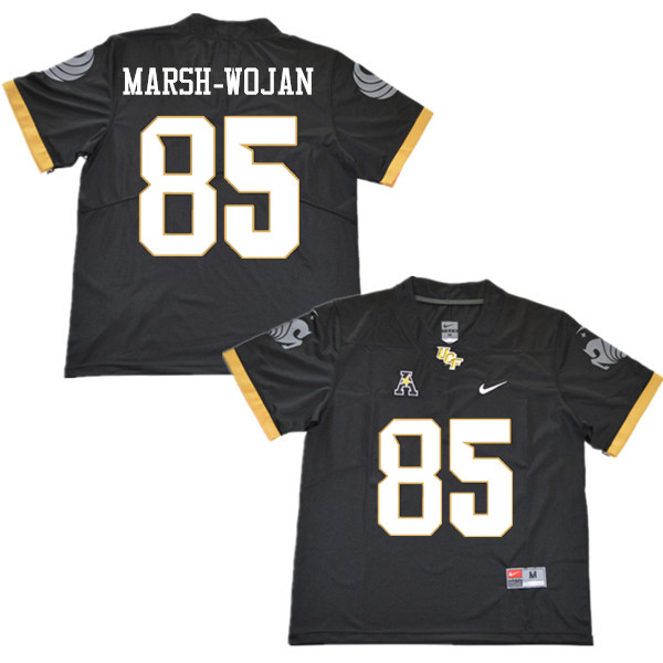 Men #85 Zach Marsh-Wojan UCF Knights College Football Jerseys Sale-Black